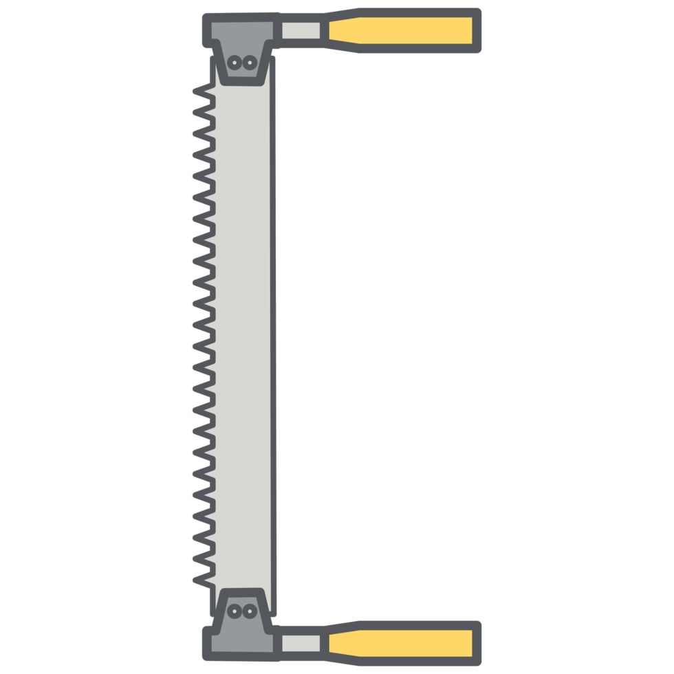 mensen twee hand- zag bouw gereedschap icoon reeks verzameling png