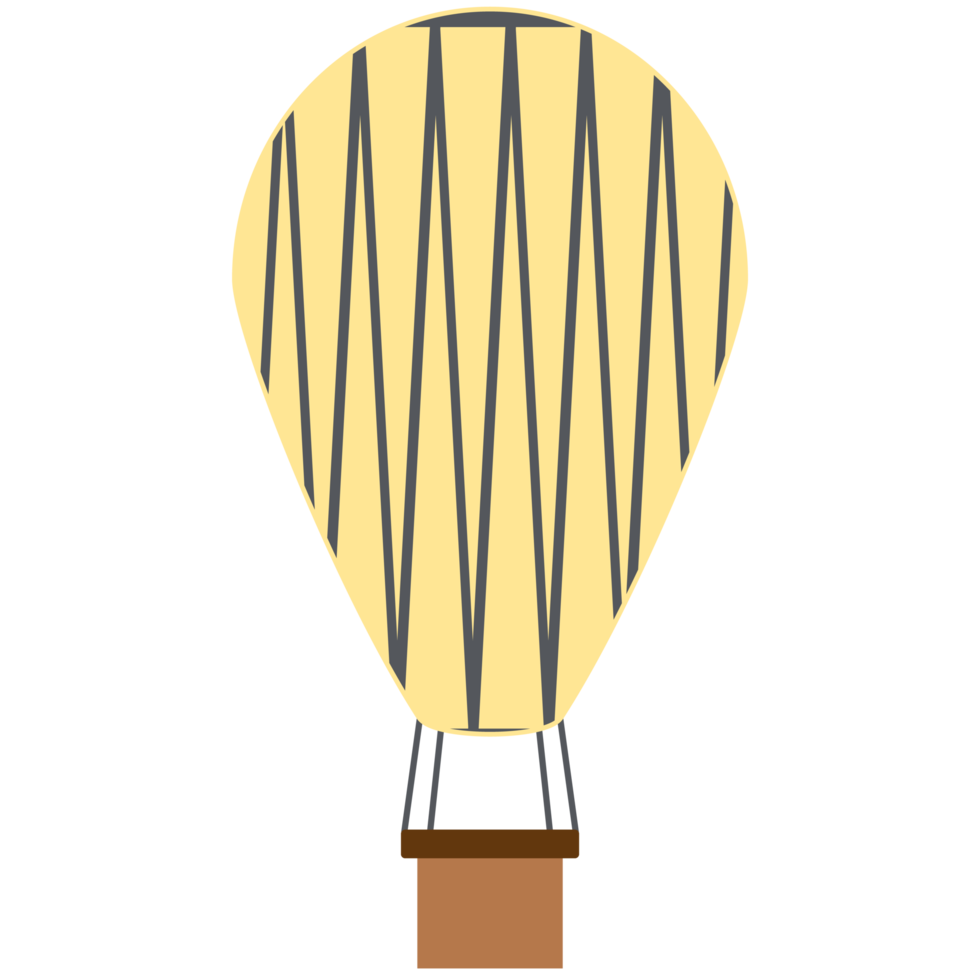 hot air balloon aesthetic classic vintage vehicle png