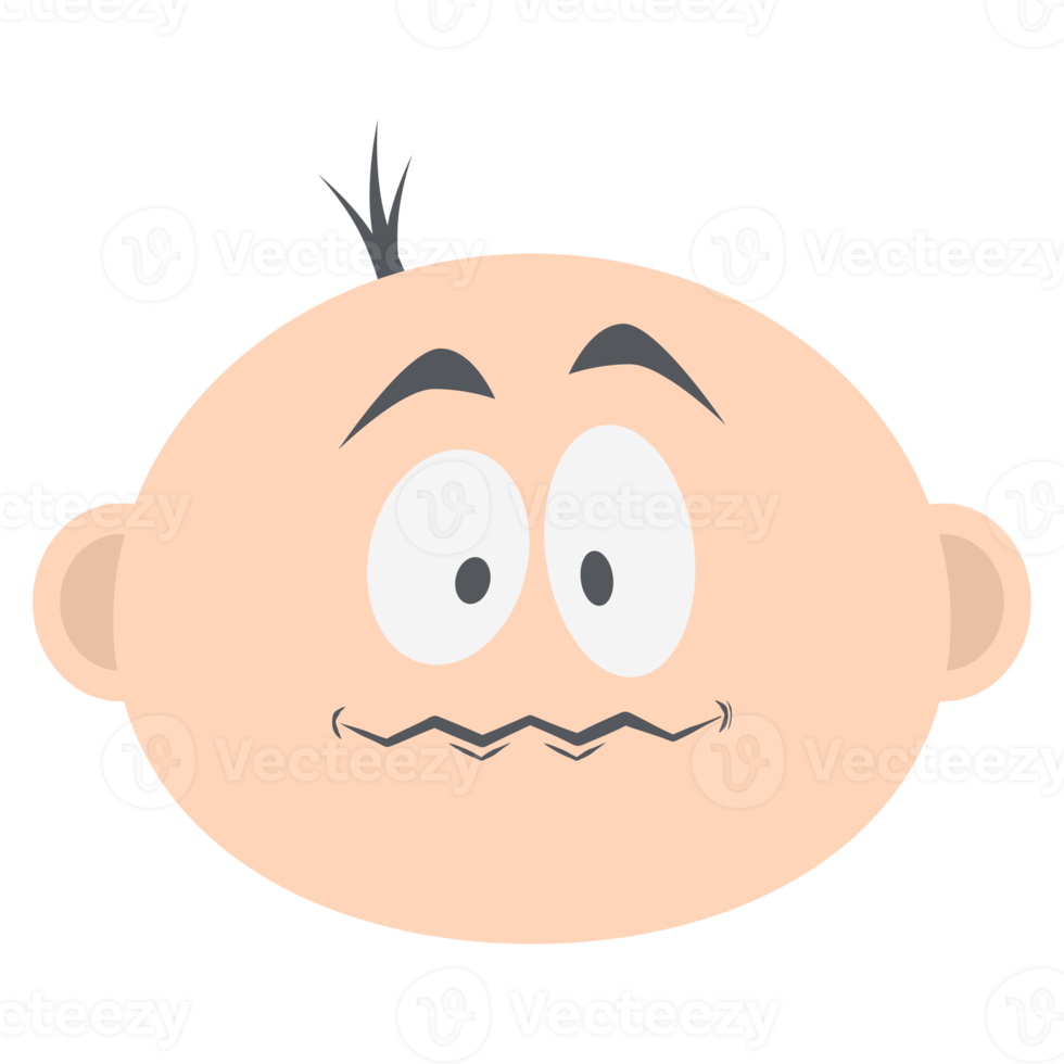 baby jongen hoofd emoticon gezicht uitdrukking verzameling png