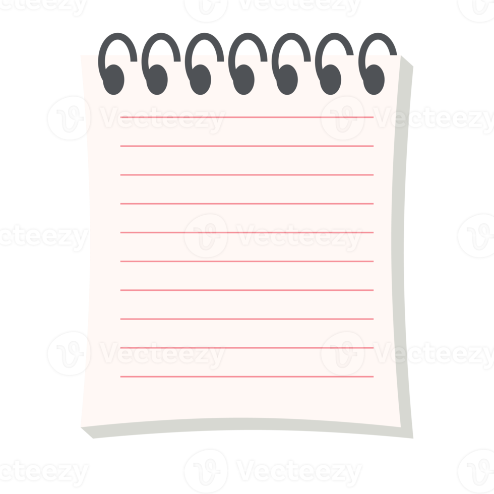 blank notebook plain paper texture variation collection set 12420112 PNG