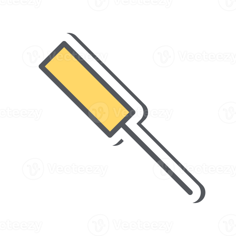 screwdriver minimalist construction tools sticker collection set png