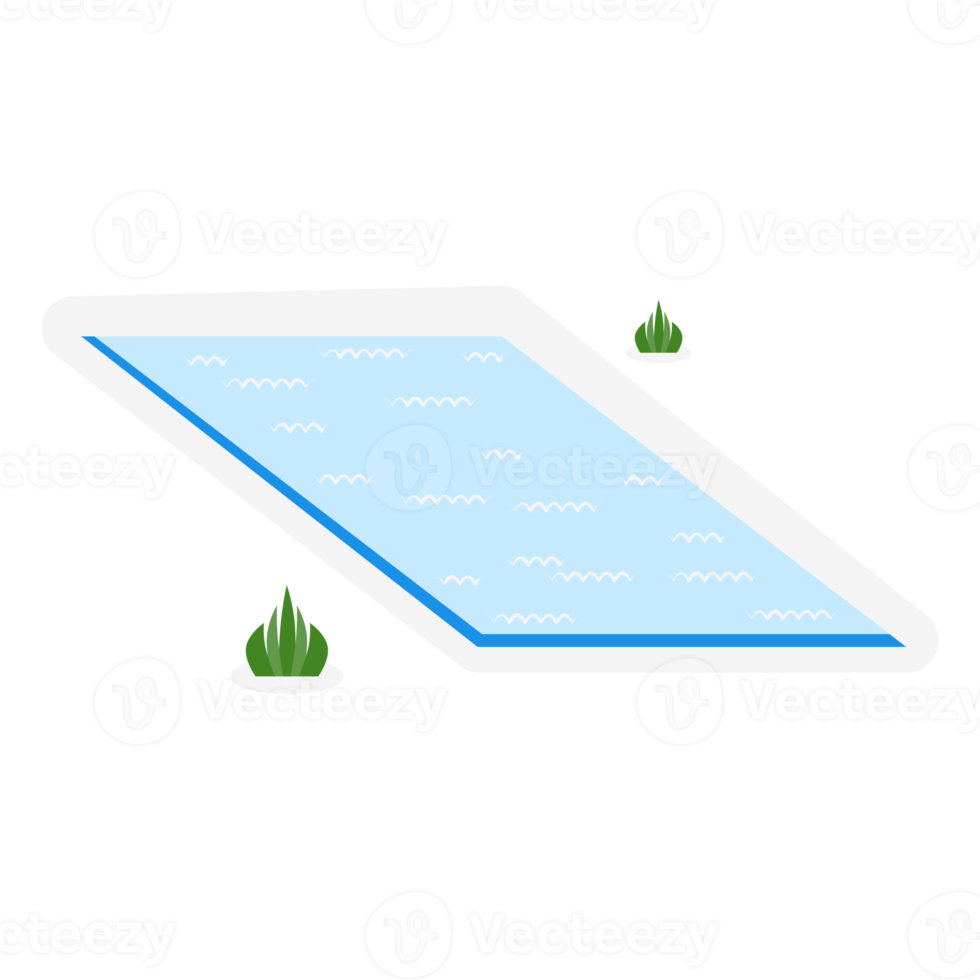 swimming pool swim area collection set png