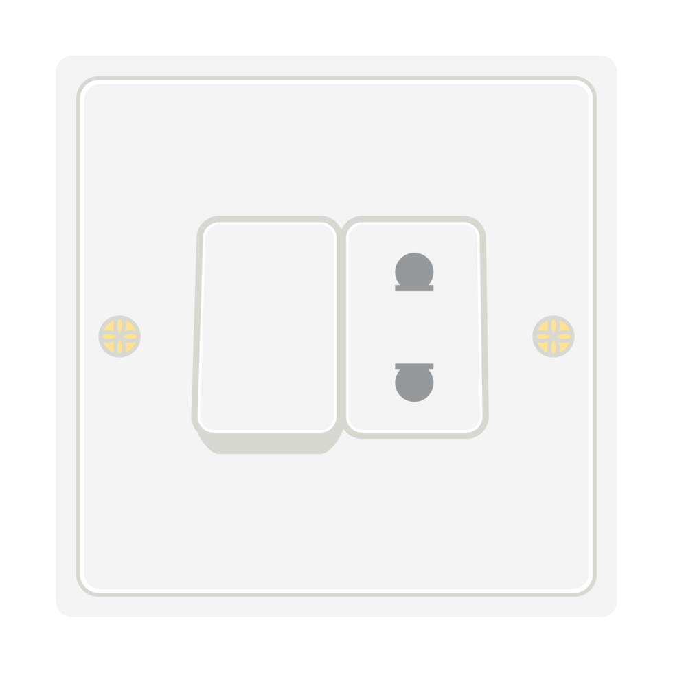 flat hole single receptacle socket electrical tool equipment png