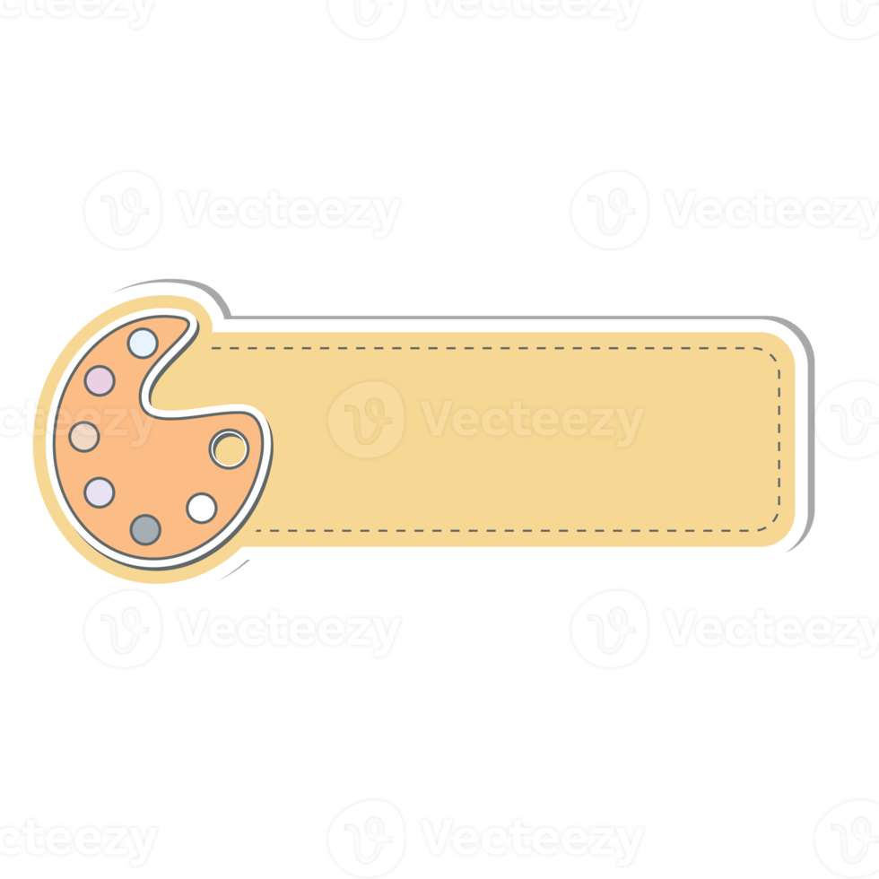 Color Palette Cute Label Name Tags Sticker 12420314 PNG color-palette-cute-label-name-tags-sticker-12420314-png