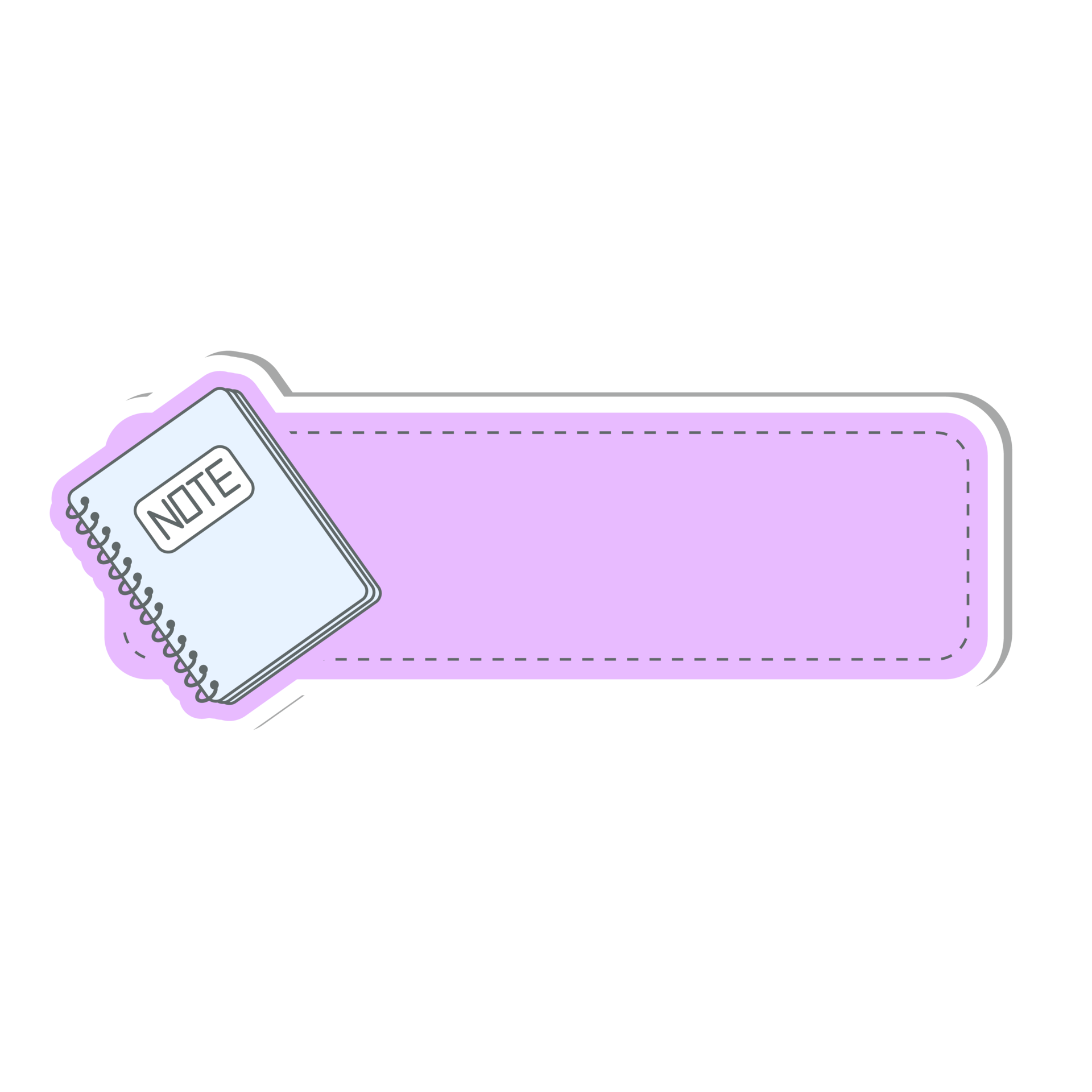 notebook cute label name tags sticker 12420316 PNG