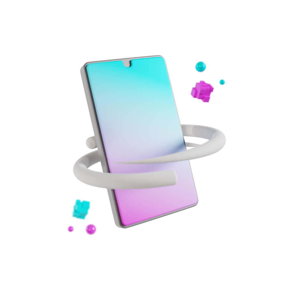 3d smartphone icon png