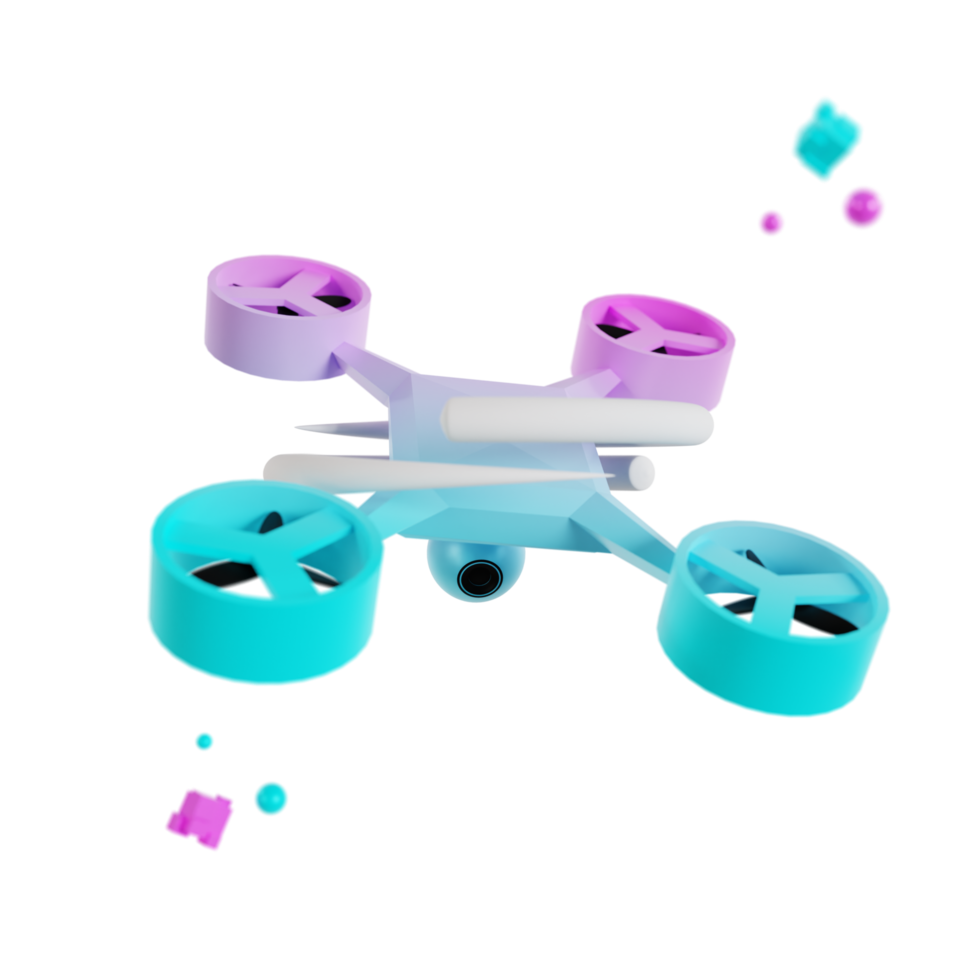 ícone de drone 3D png