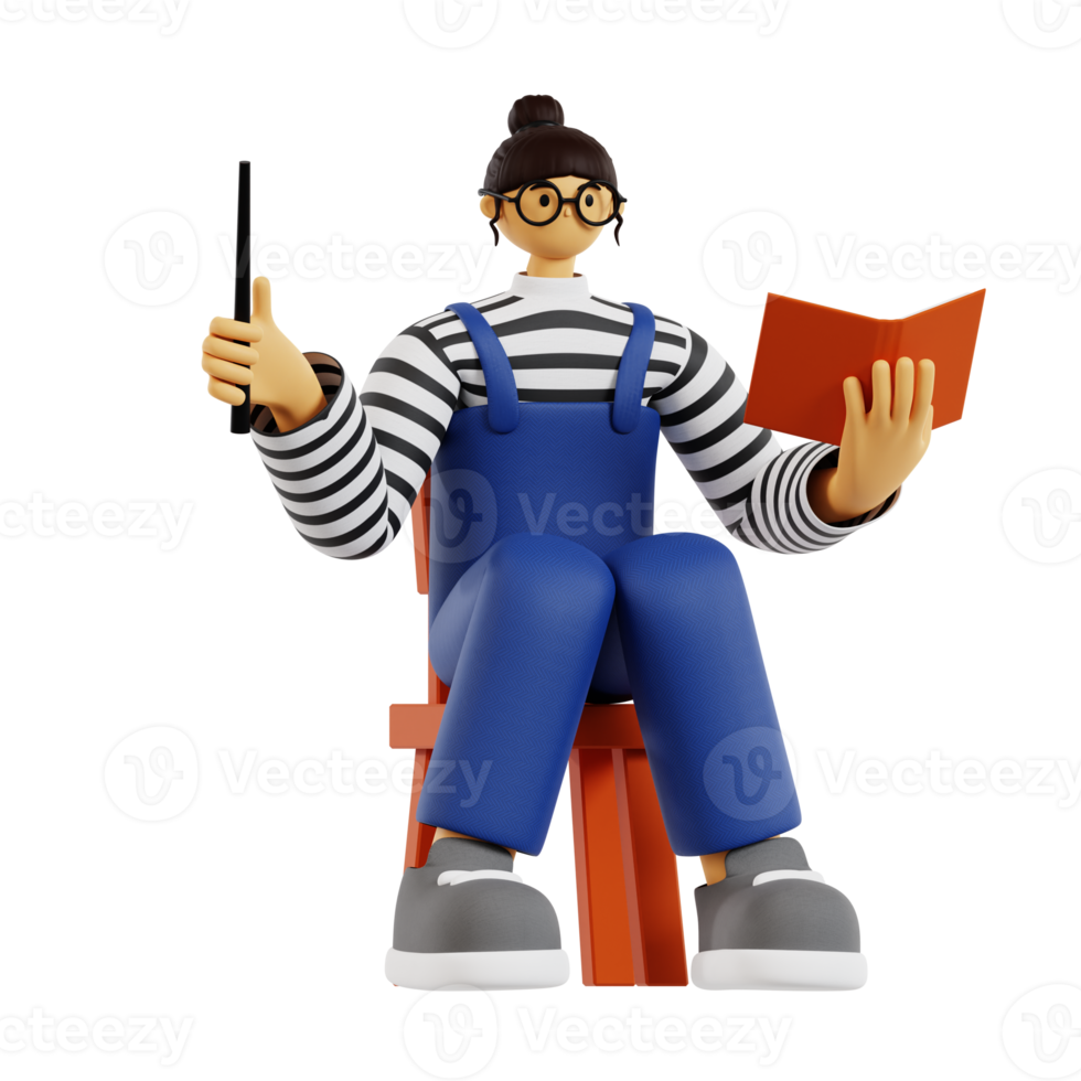 3d Teacher Explains png
