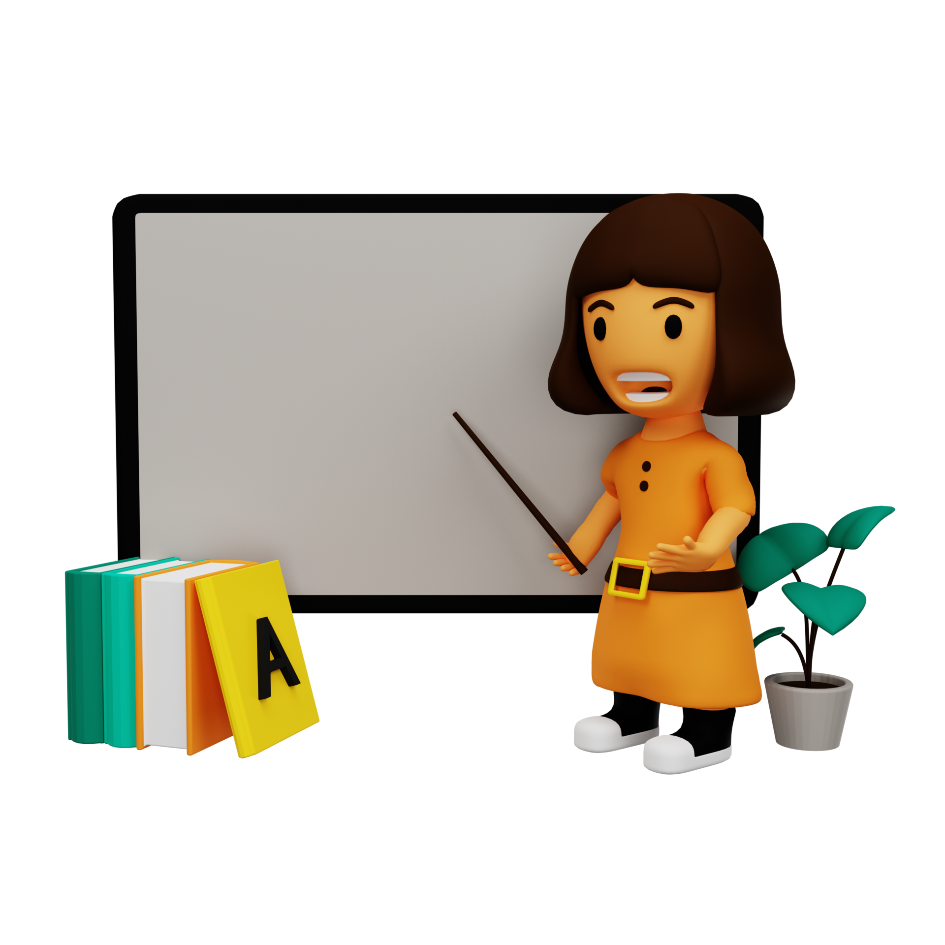 Free 3d learning with whiteboard 12421864 PNG with Transparent Background Free 3d learning with whiteboard 12421864 PNG with Transparent Background