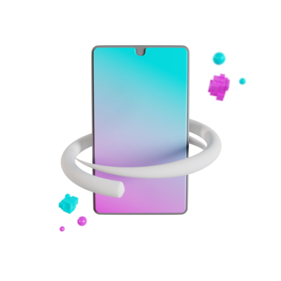 3D-Smartphone-Symbol png