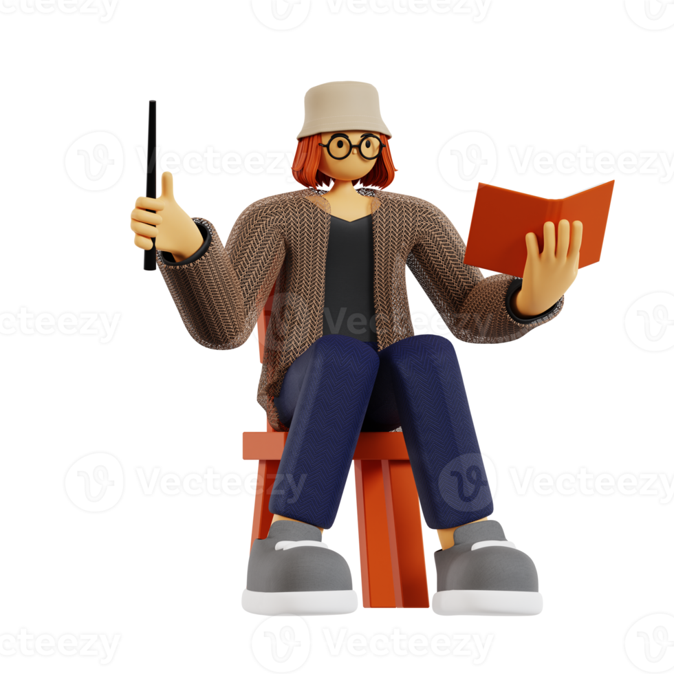 3d Teacher Explains png