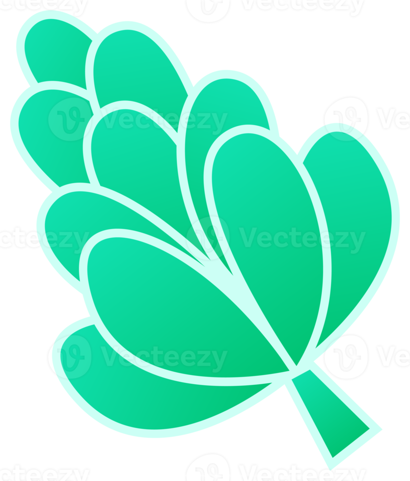 Plant decoration, nature design element. PNG with transparent background.