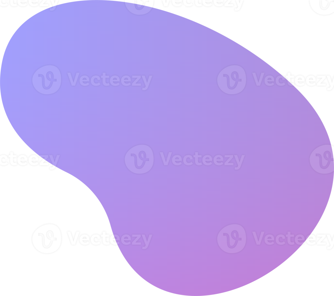 forme de conception de blob. png avec fond transparent