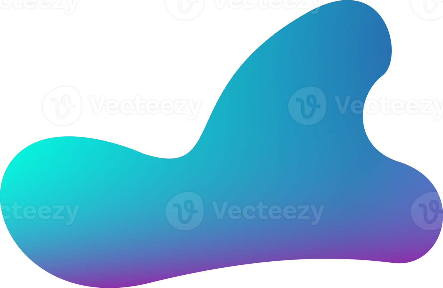 Blob design shape. PNG with transparent background