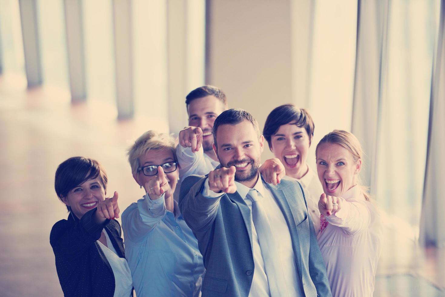 diverse business people group photo