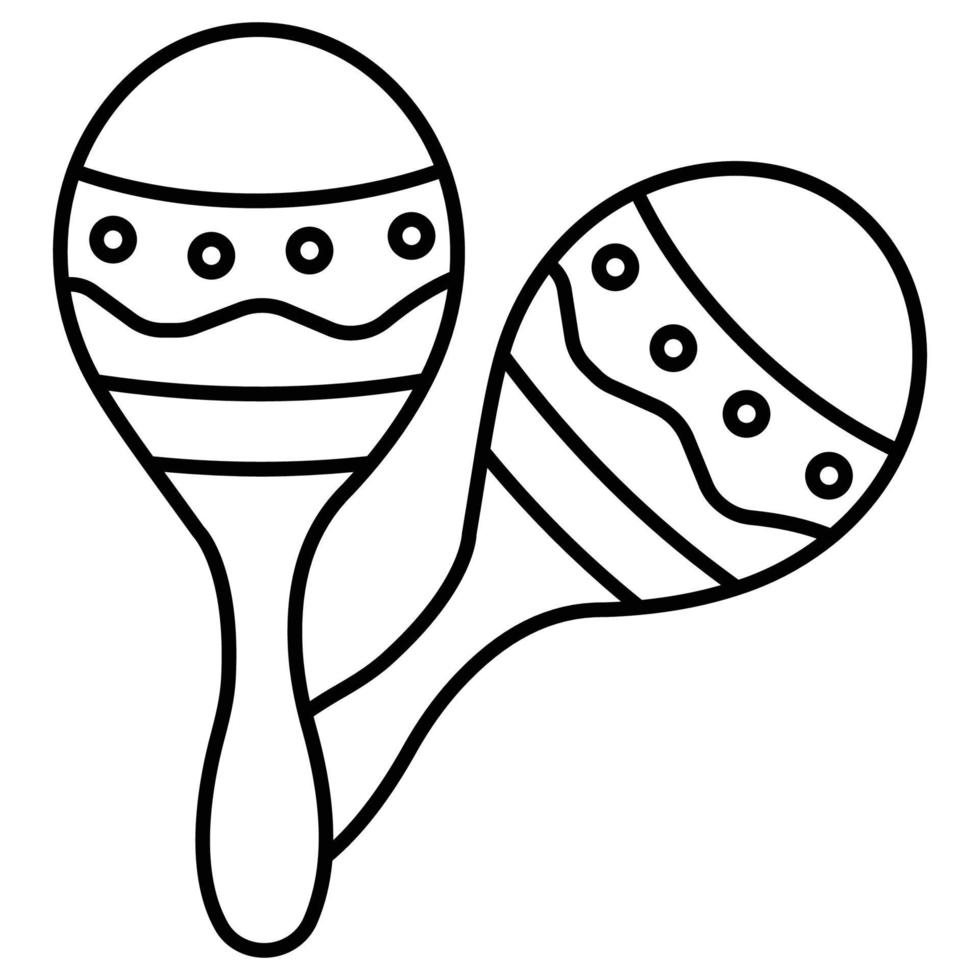 maracas que se pueden modificar o editar fácilmente vector