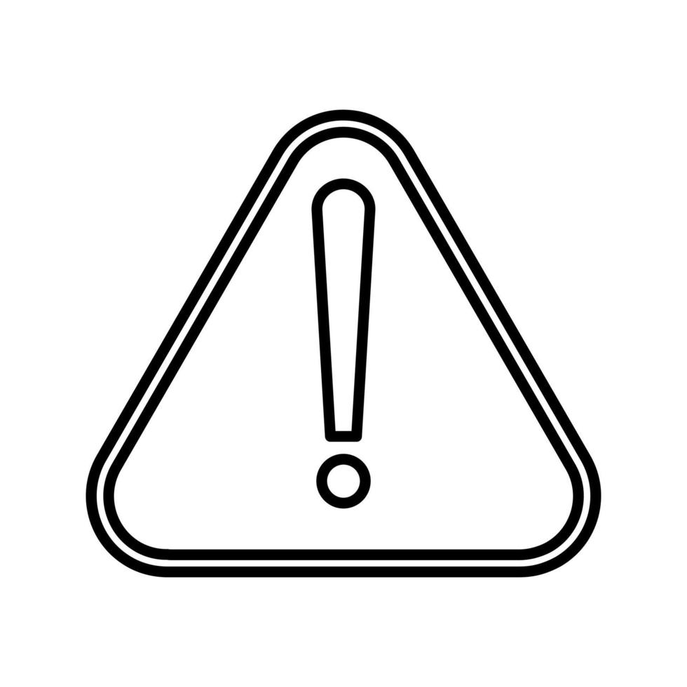 Warning Sign Vector Icon