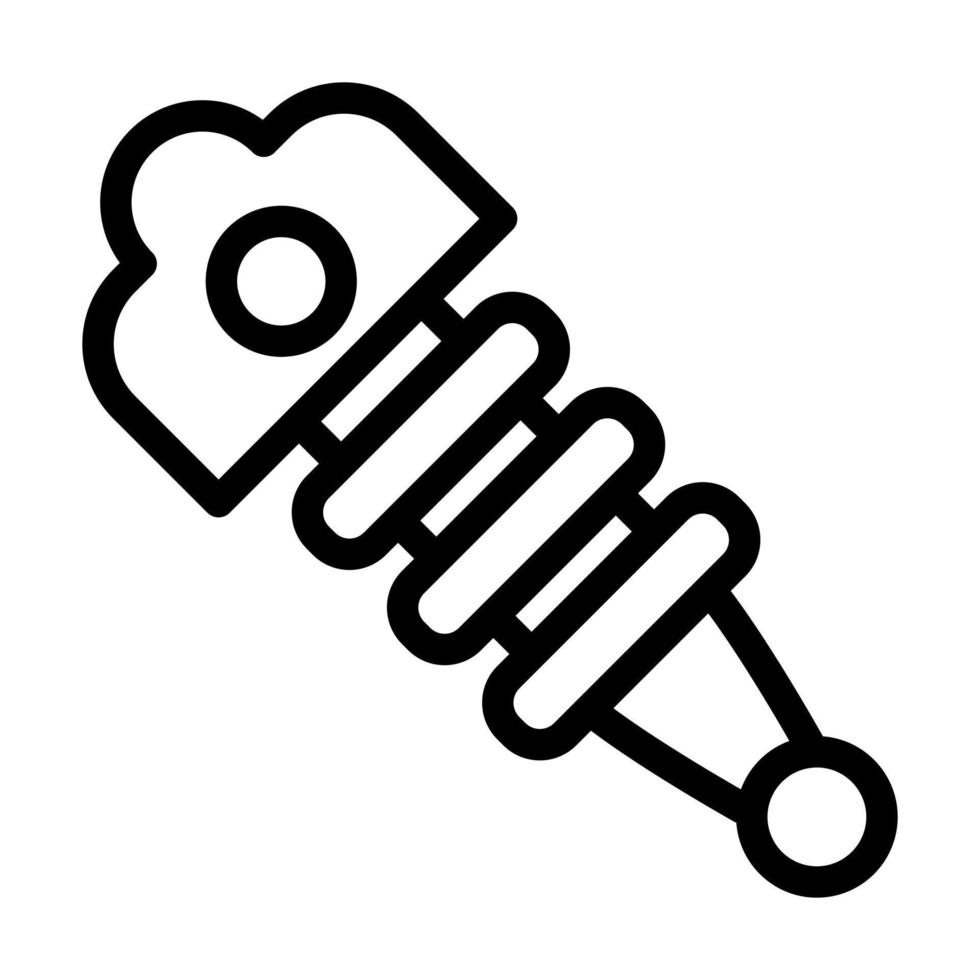 Shock Absorber Icon Design vector