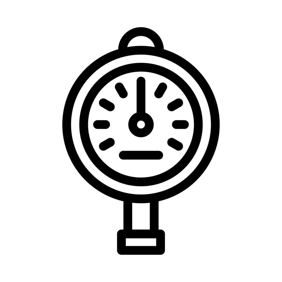 Pressure Meter Icon Design vector