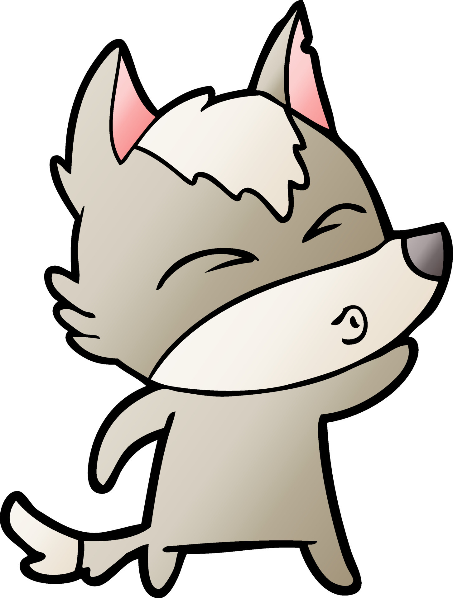 Cartoon Wolf Whistling 12430754 Vector Art At Vecteezy Cartoon Wolf Whistling 12430754 Vector Art At Vecteezy