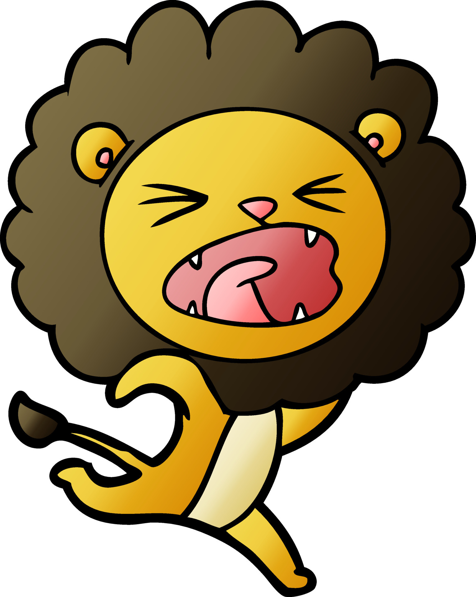 cartoon running lion 12432301 Vector Art at Vecteezy cartoon running lion 12432301 Vector Art at Vecteezy