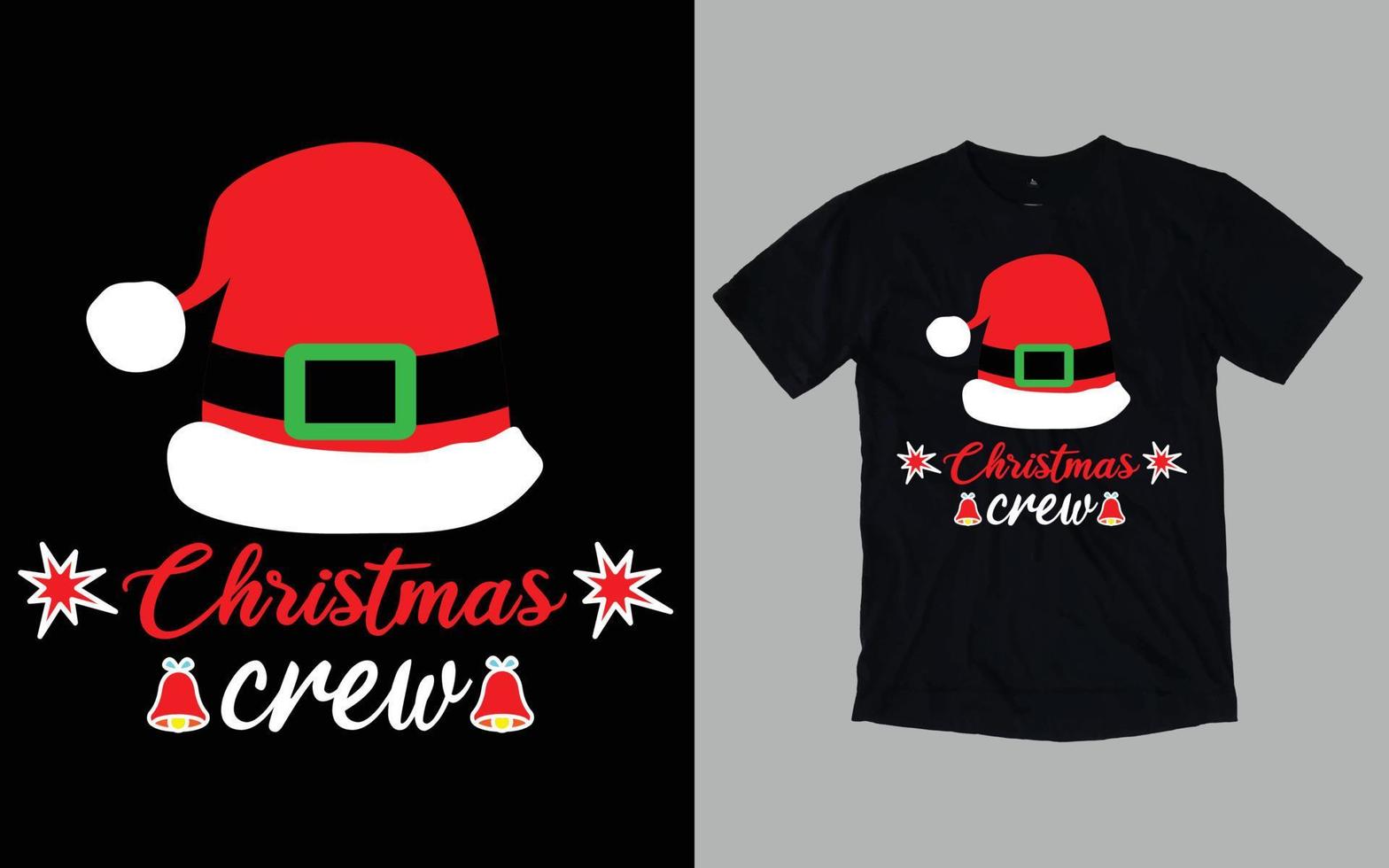 Christmas Day Typography and Graphic T-shirt Design vector