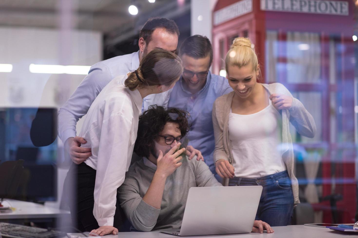 Portrait of successful Business people photo