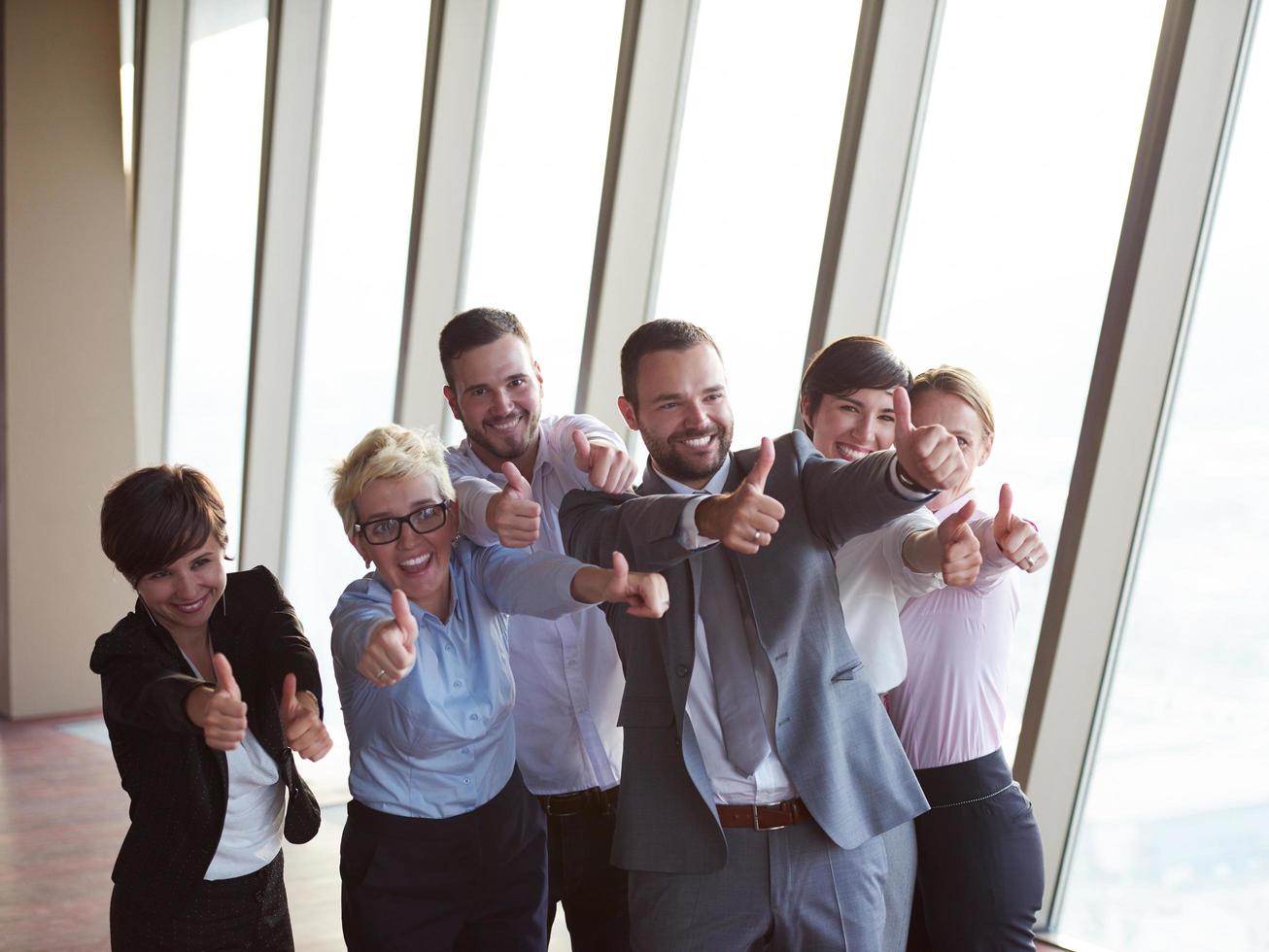diverse business people group photo