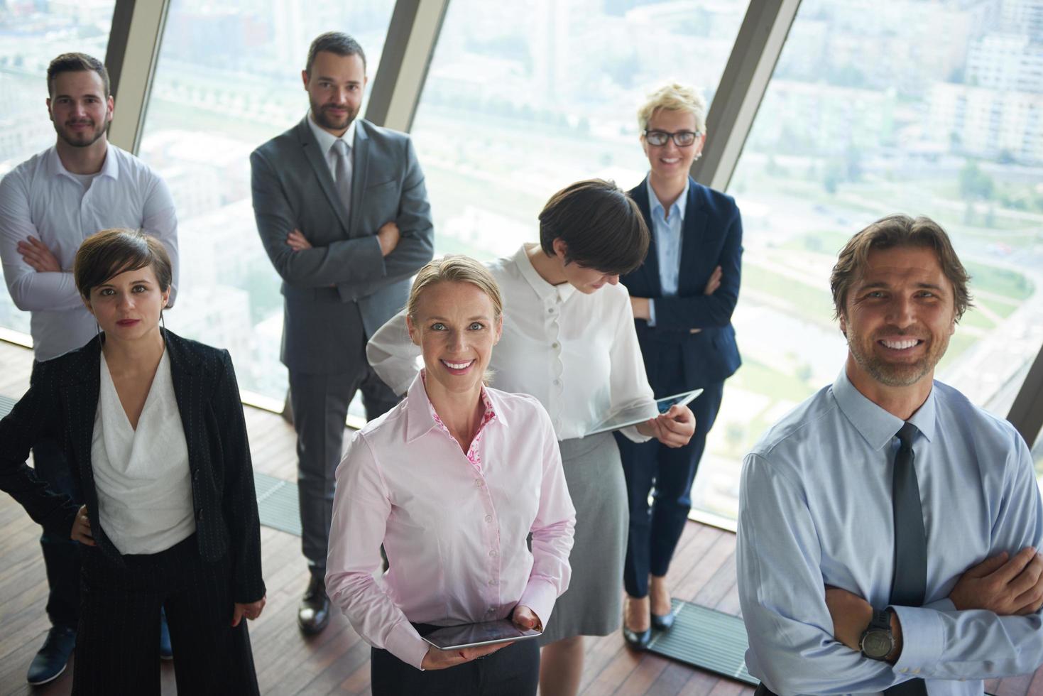 diverse business people group photo