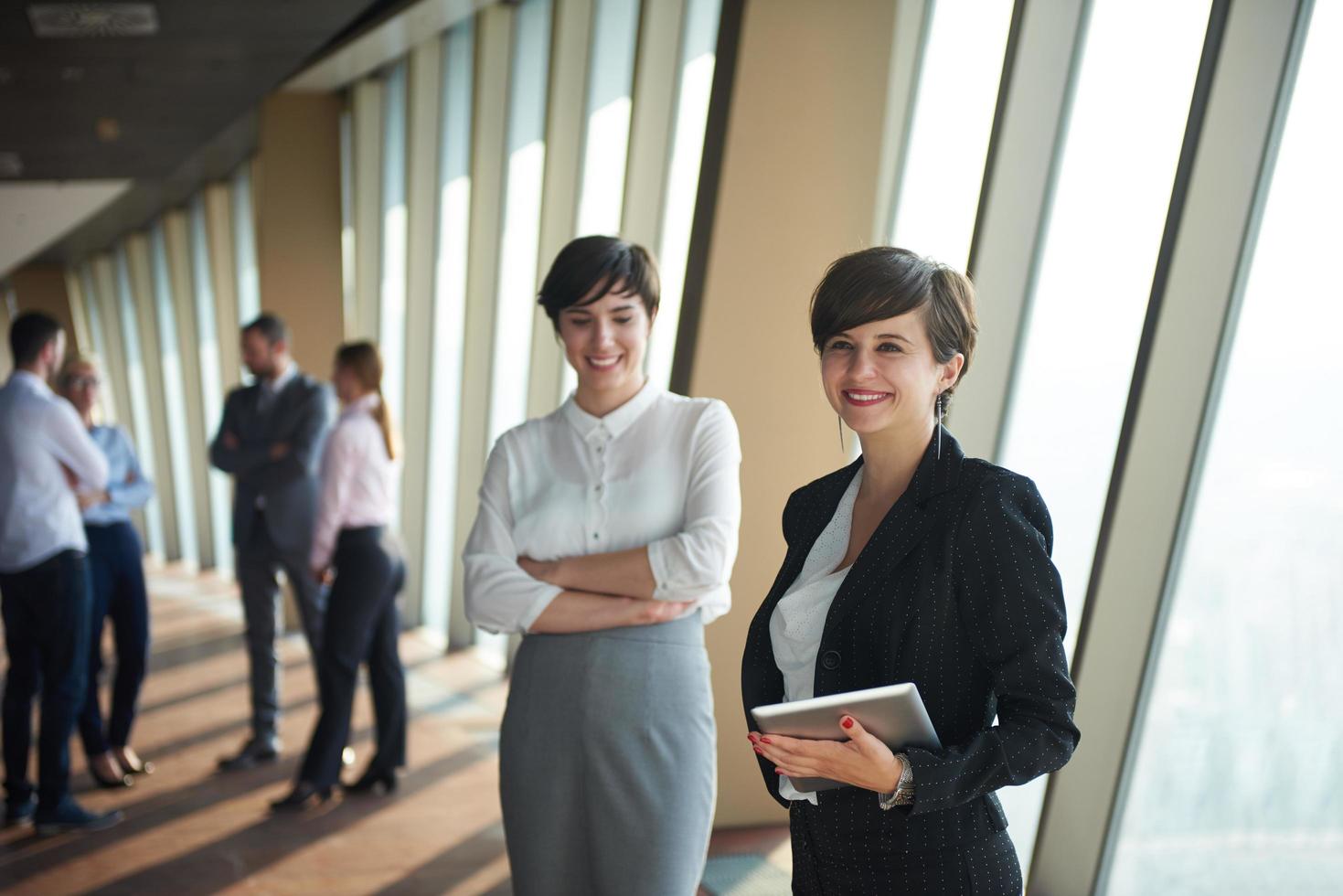 business people group, females as team leaders photo