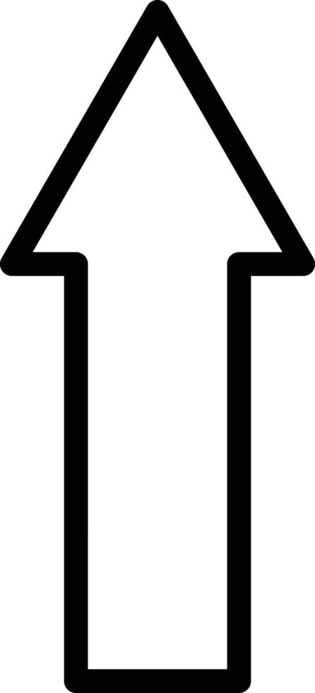 Up Arrow Icon Style vector