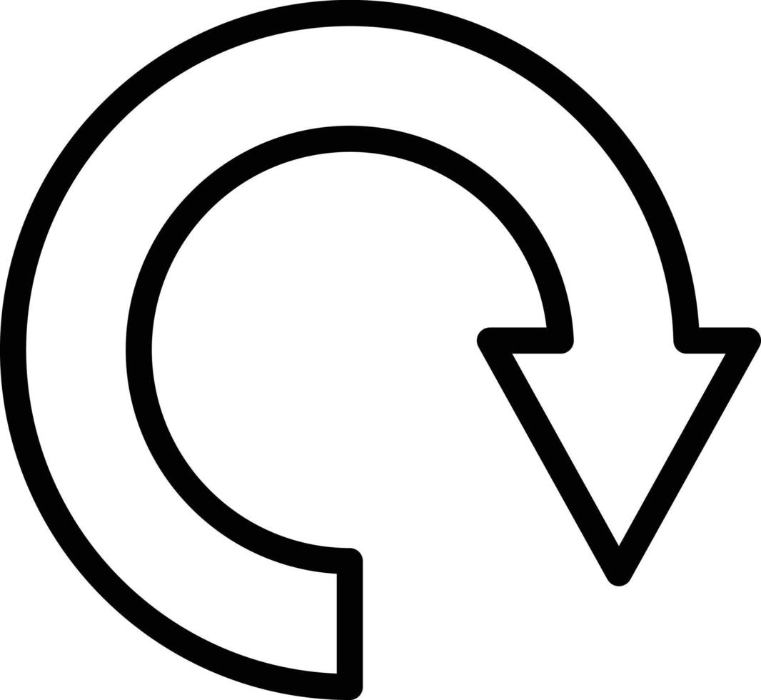 Refresh Icon Style vector