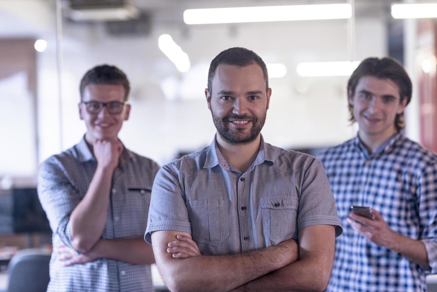 start up business team photo