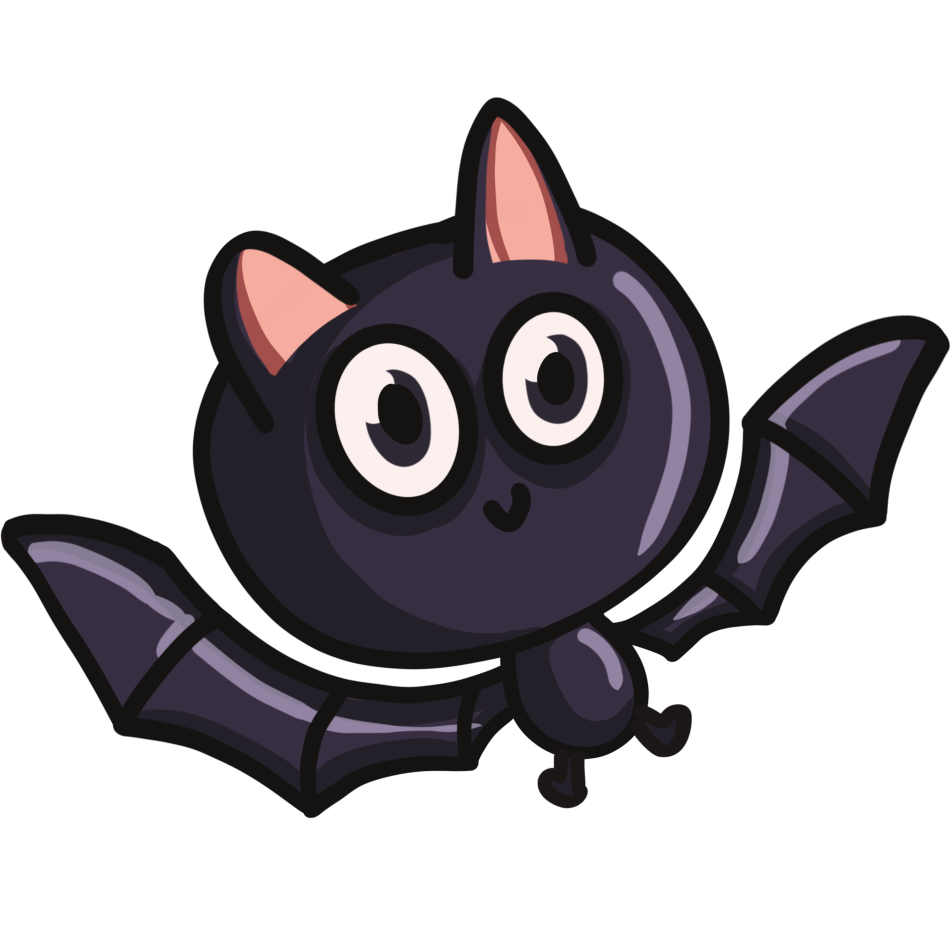 Little bat in halloween party PNG 12439834 PNG