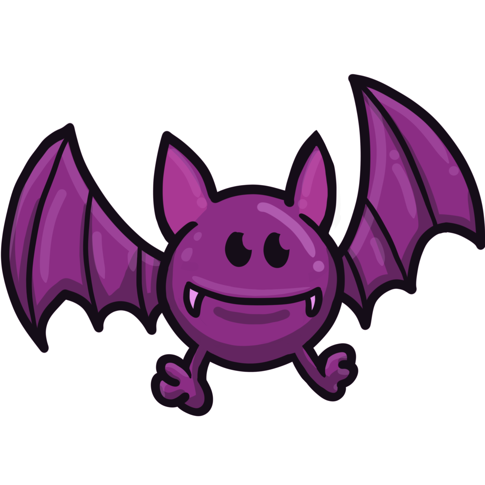 Little bat in halloween party PNG 12439846 PNG