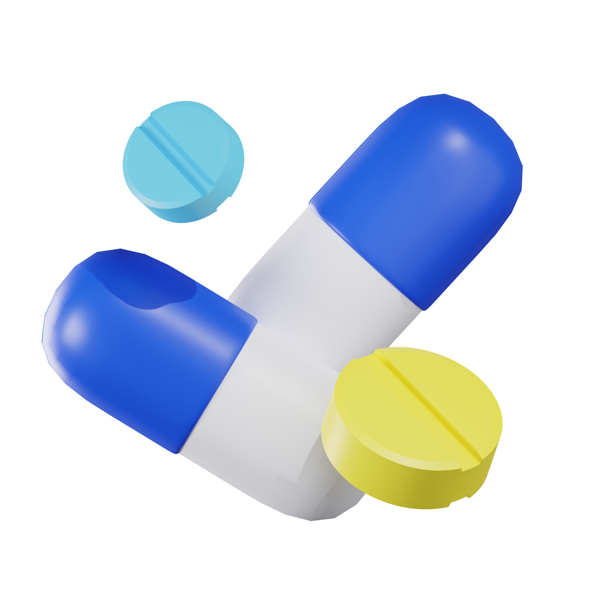 Capsule Pill Medical 3D Illustration 12440312 PNG