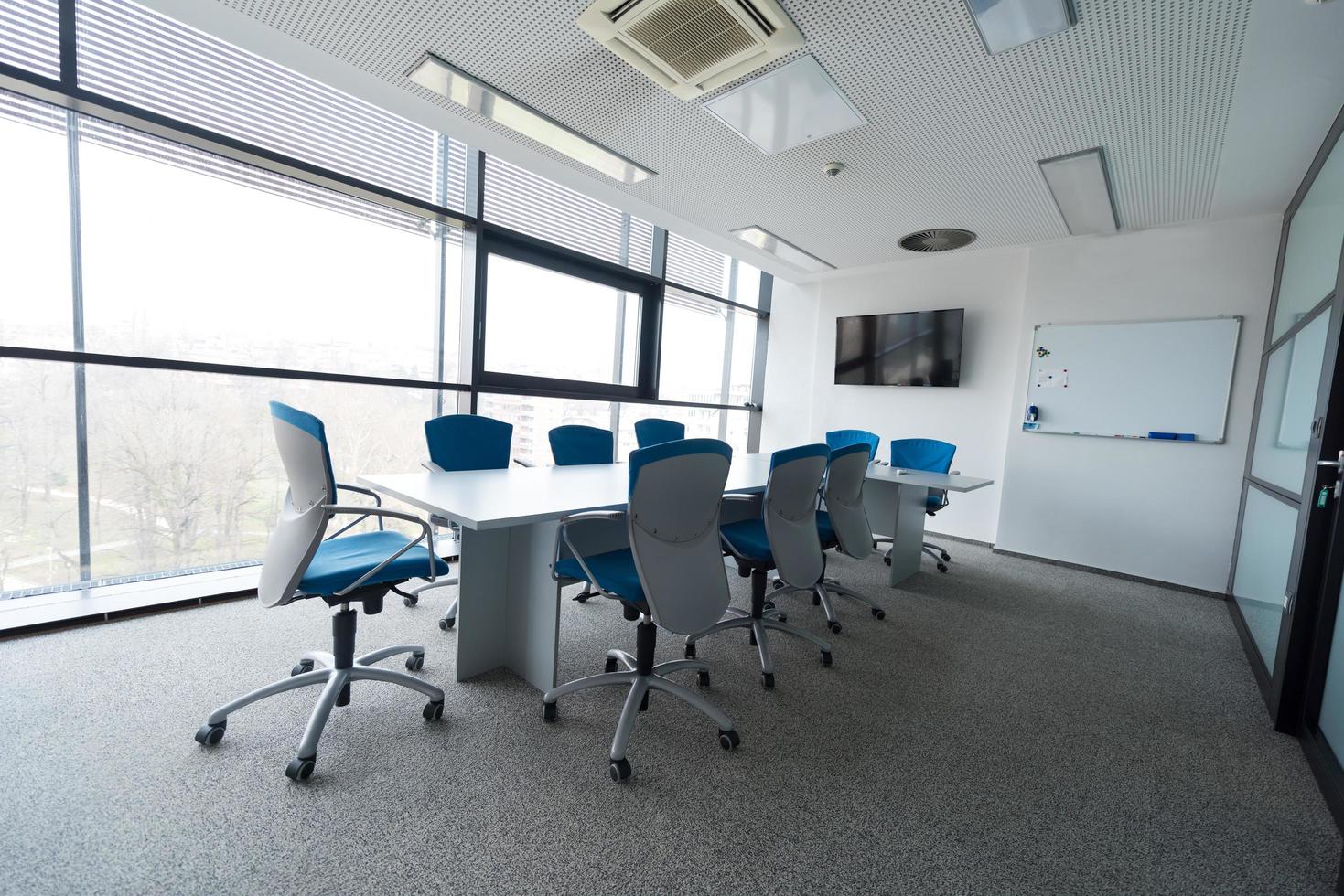 sala de reuniones de la oficina foto