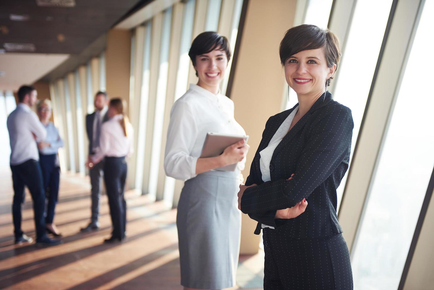 business people group, females as team leaders photo