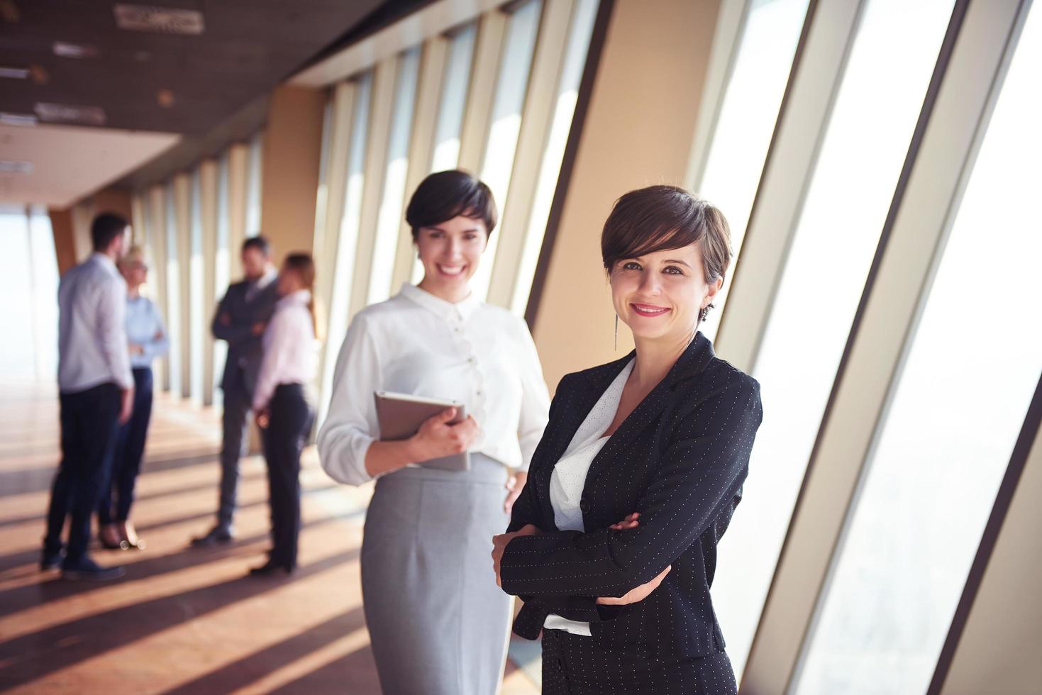 business people group, females as team leaders photo