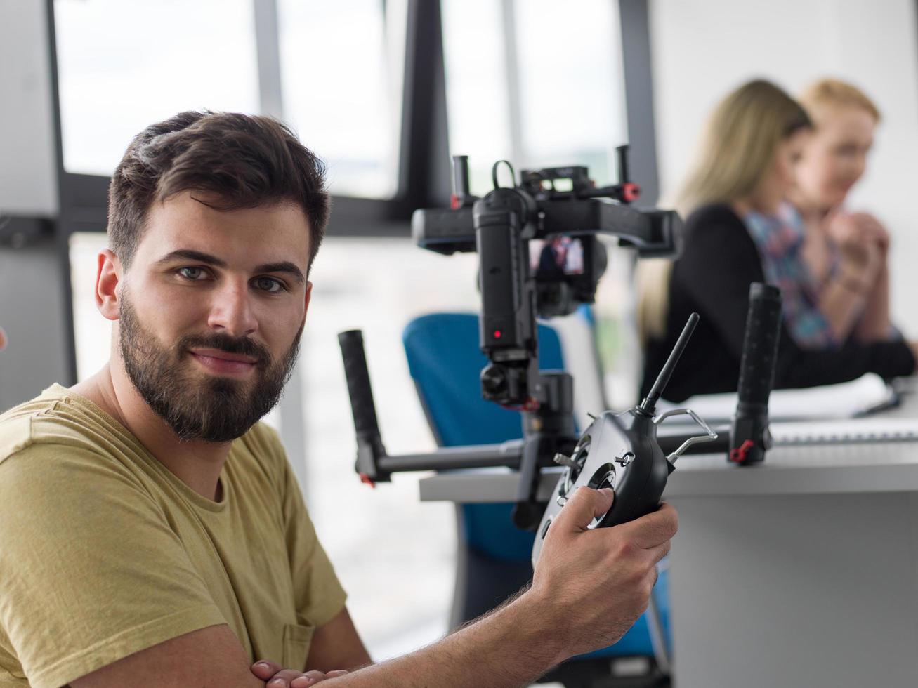 videographer at work photo