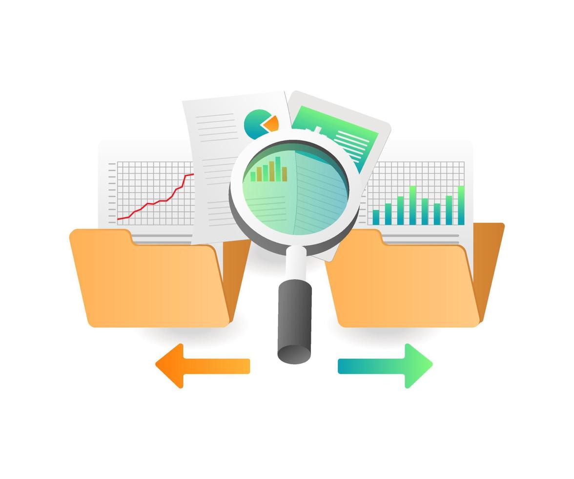 Searching data in multiple folders vector