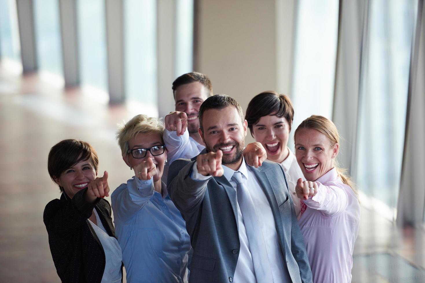 diverse business people group photo