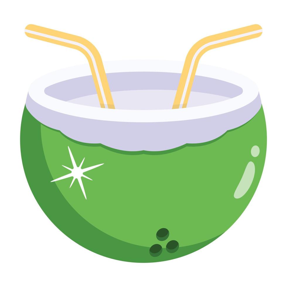 Get this flat icon of juice vector