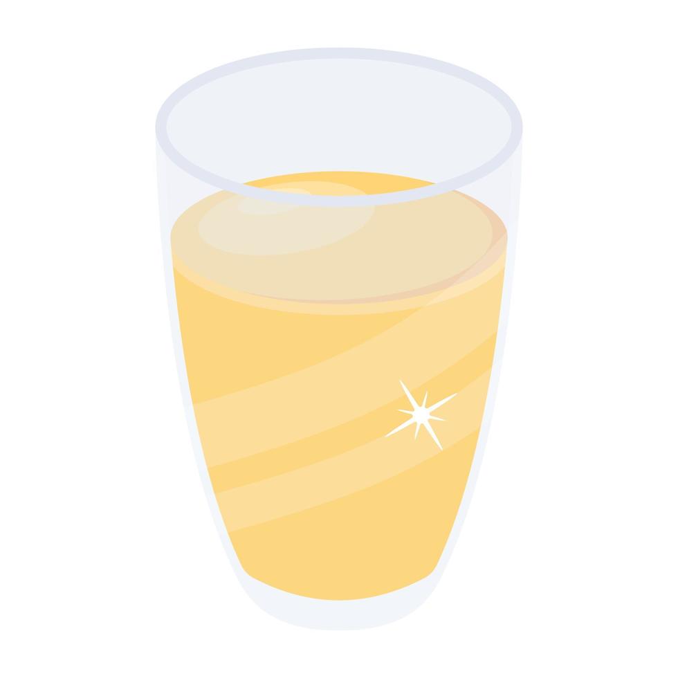 Get this flat icon of juice vector