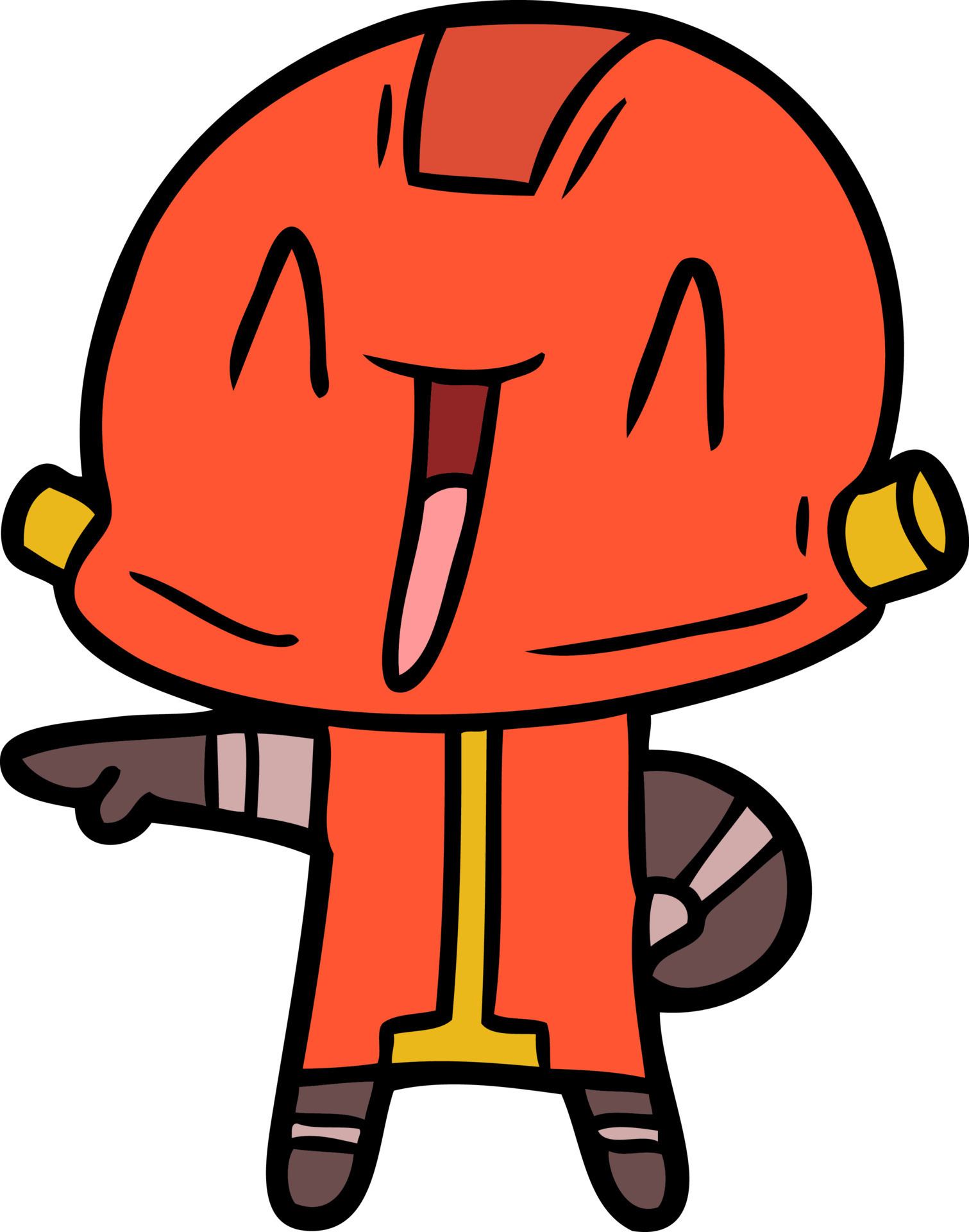 Vector Cartoon Robot 12457909 Vector Art At Vecteezy Vector Cartoon Robot 12457909 Vector Art At Vecteezy