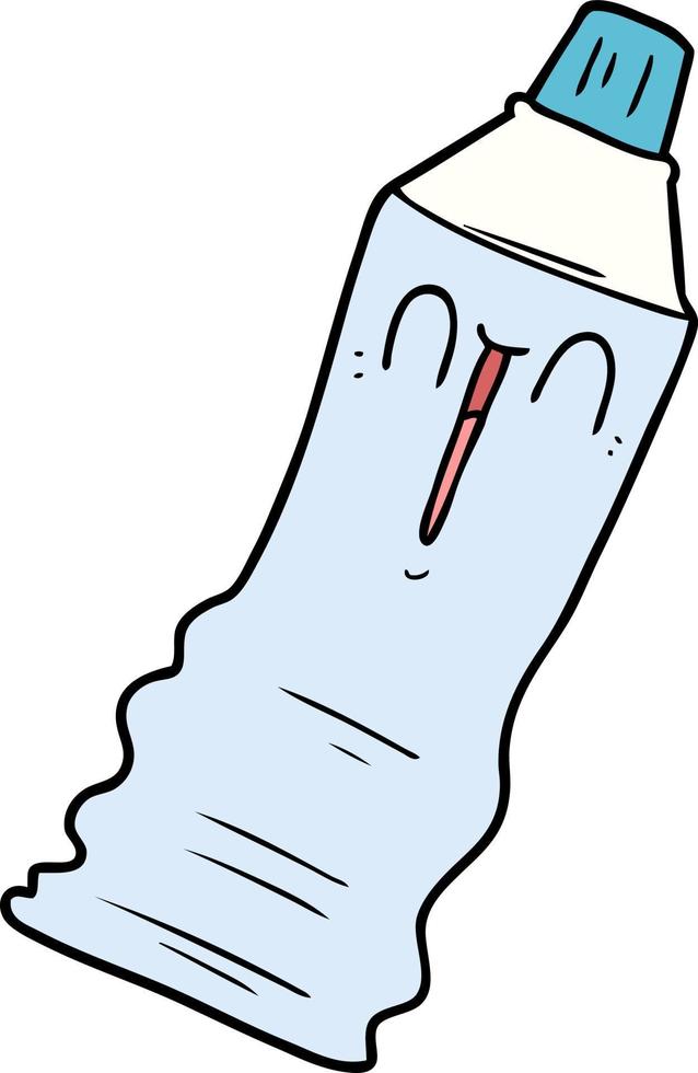 cartoon toothpaste tube 12458878 Vector Art at Vecteezy