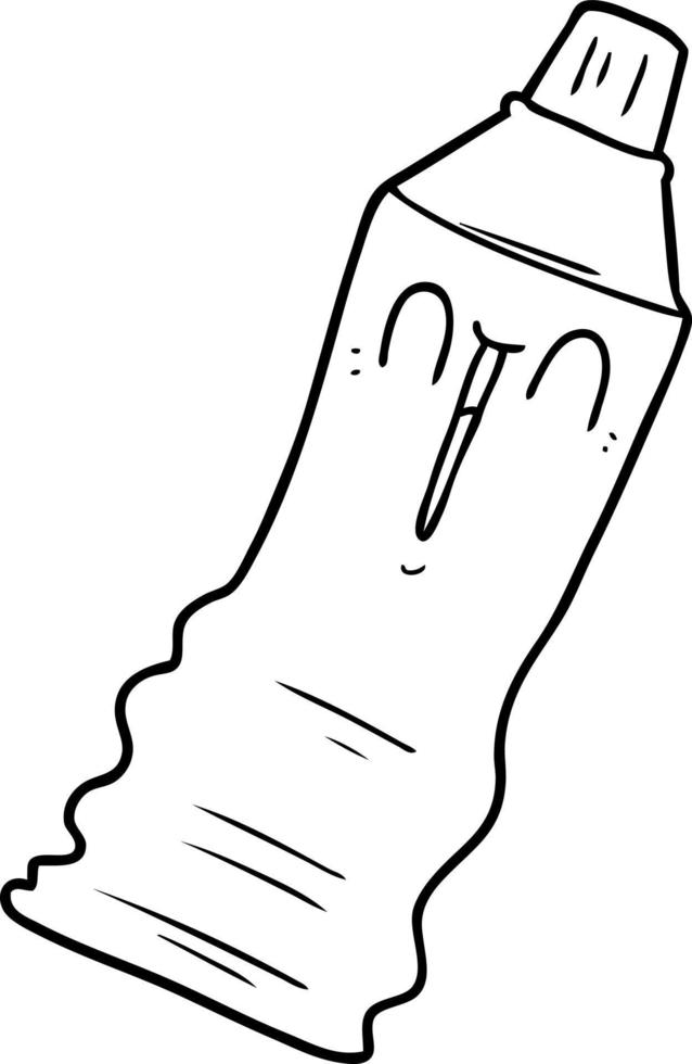 cartoon toothpaste tube 12459863 Vector Art at Vecteezy