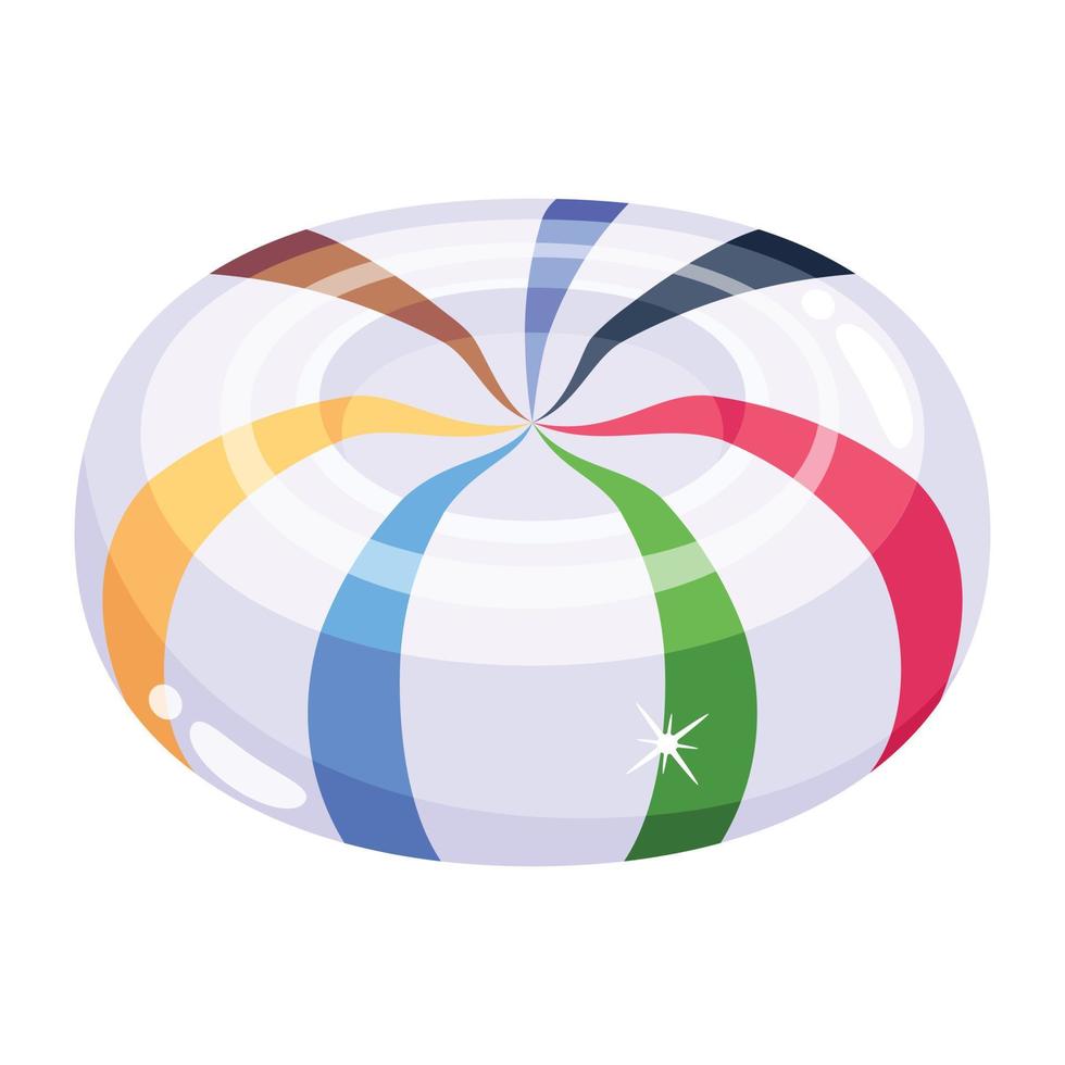 A candy flat icon design vector