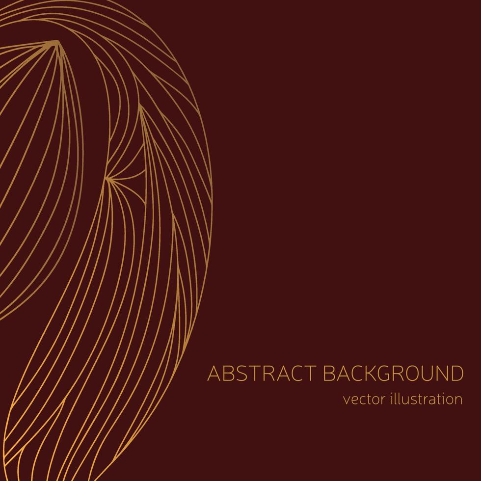 Square abstract background for premium or luxury design. Vector illustration.