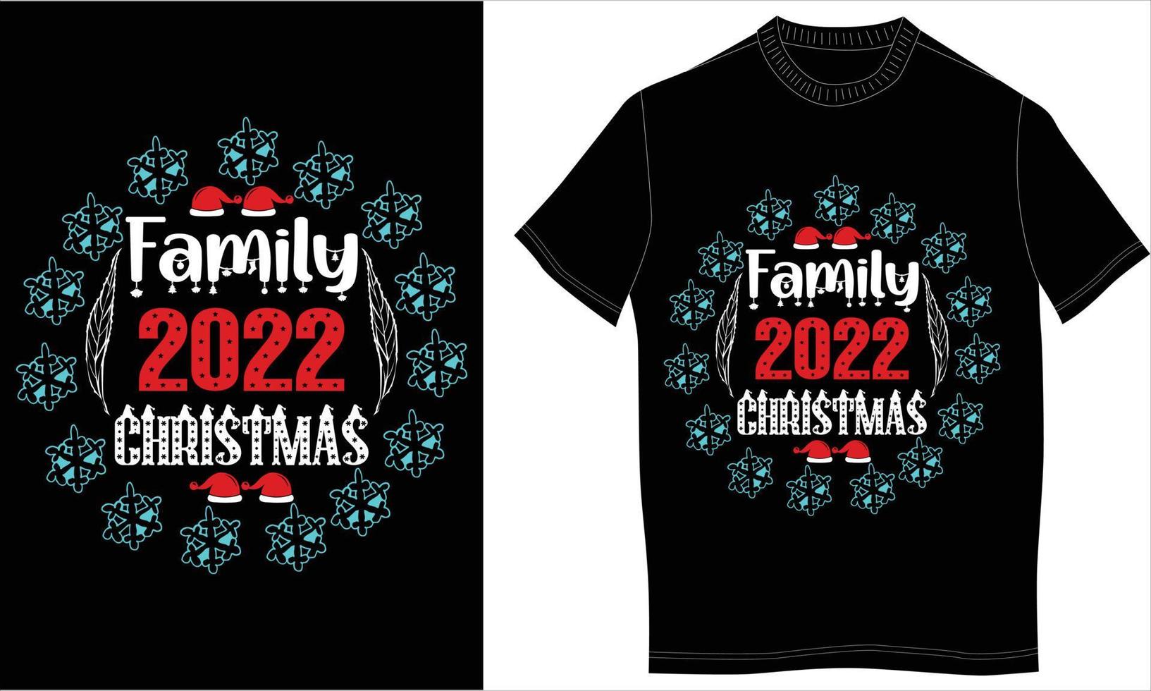Tshirt design christmas vector